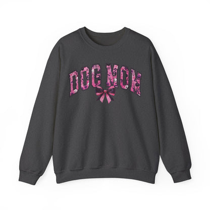 Halloween Pink Dog Mom Sweatshirt