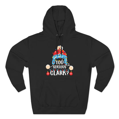 You Serious Clark? with Christmas Lights Pullover Hoodie