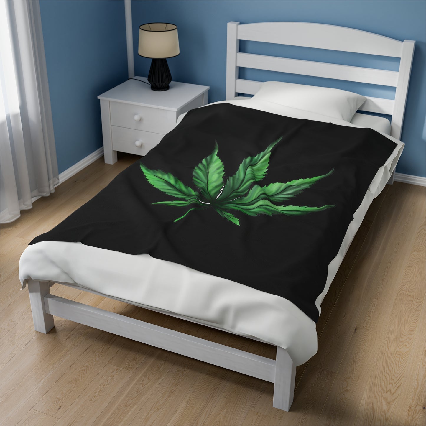 Marijuana Leaf Blanket