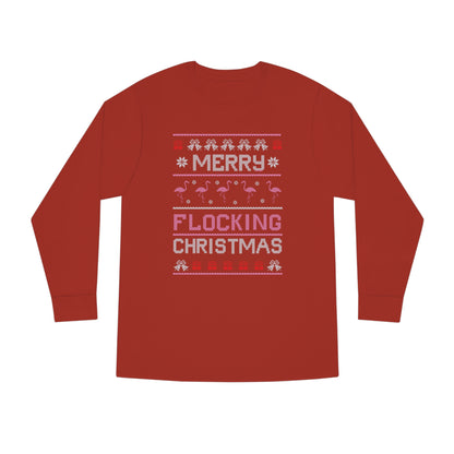 Merry Flocking Christmas Ugly Christmas Sweater Long Sleeve T-shirt