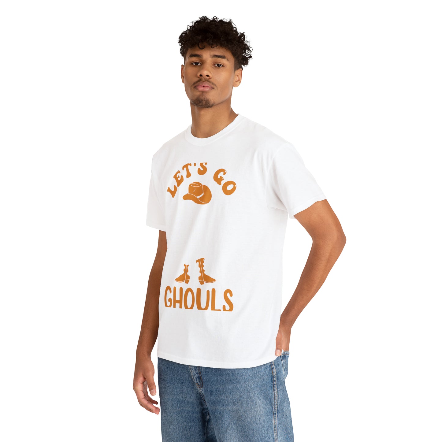 Western Let's Go Ghouls Halloween Short Sleeve Tee