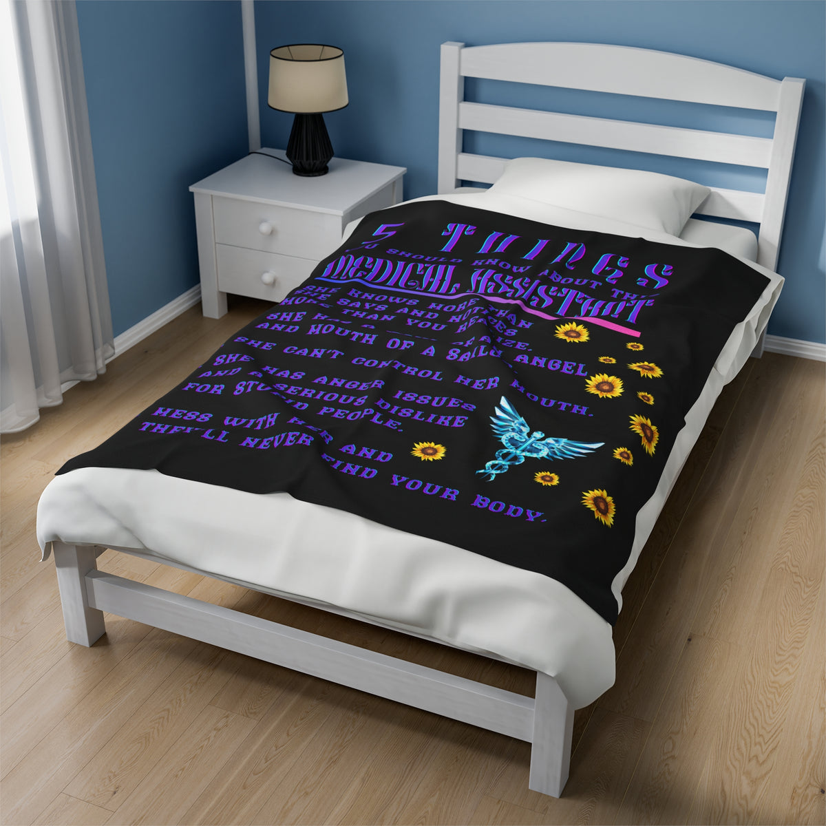 5 Things You Should Know Medical Assistant Design 2 Plush Blanket