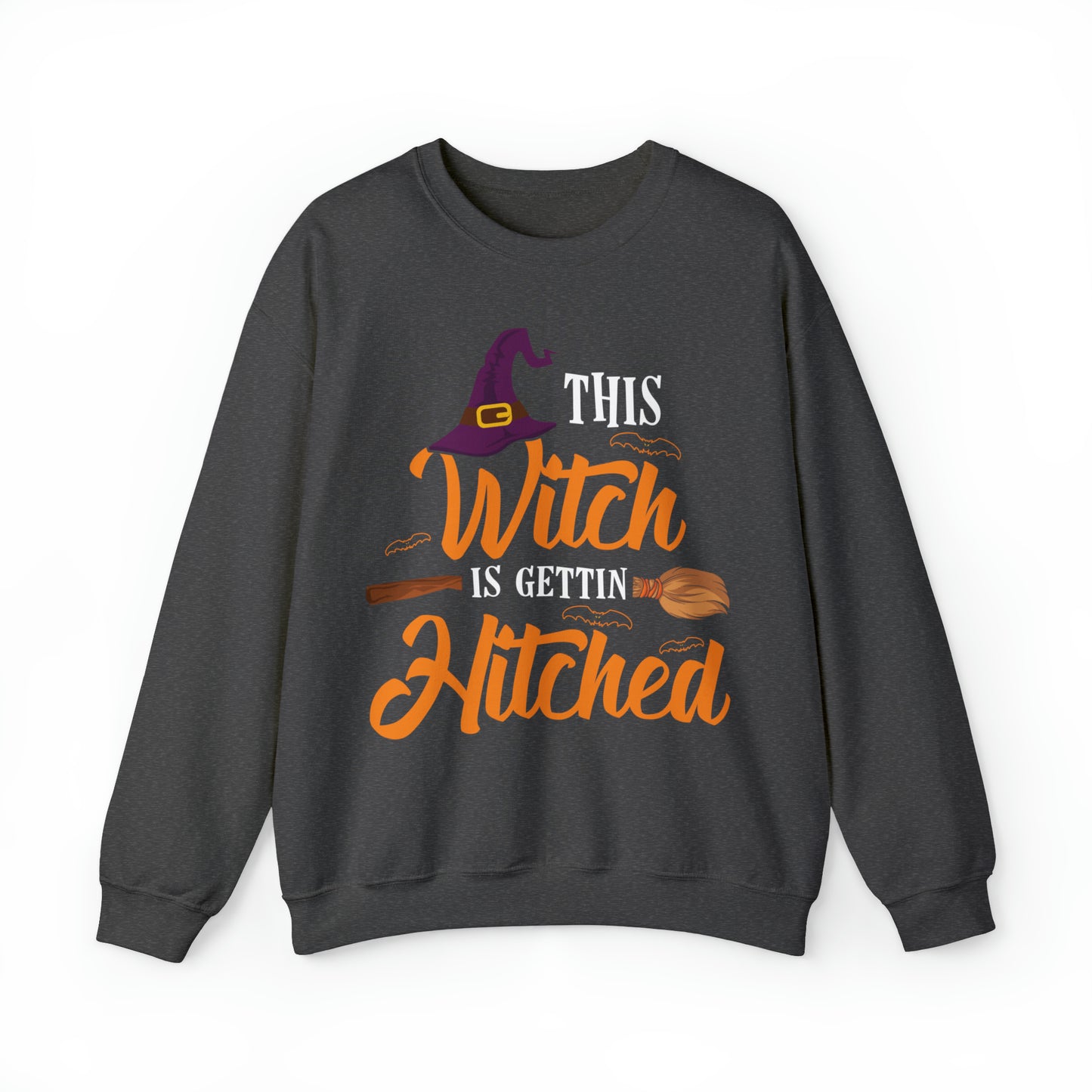 This Witch Is Getting Hitched Wedding Halloween Sweatshirt