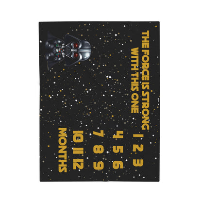 Force is Strong Velveteen Plush Blanket