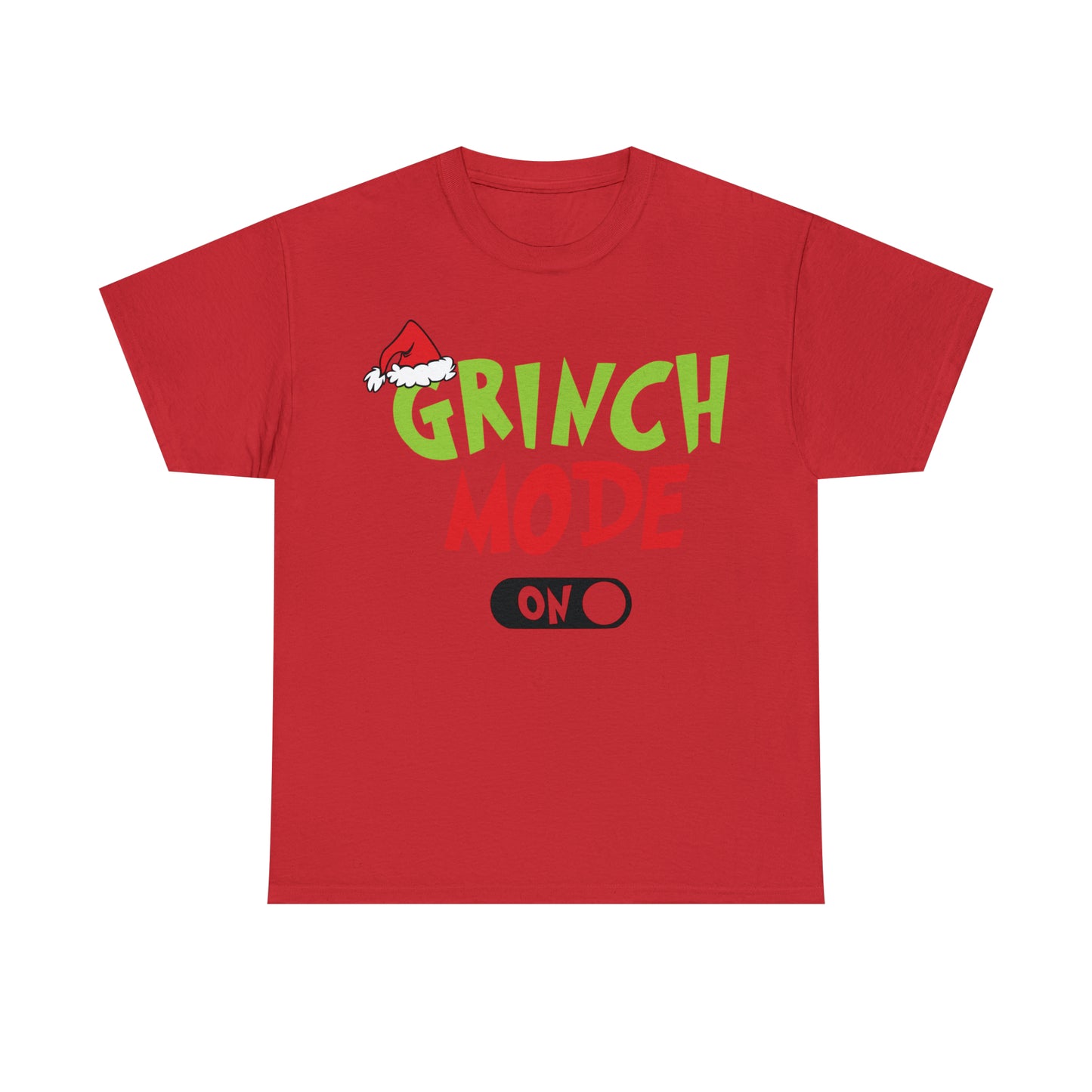 Grinch Mode On Christmas Short Sleeve Tee