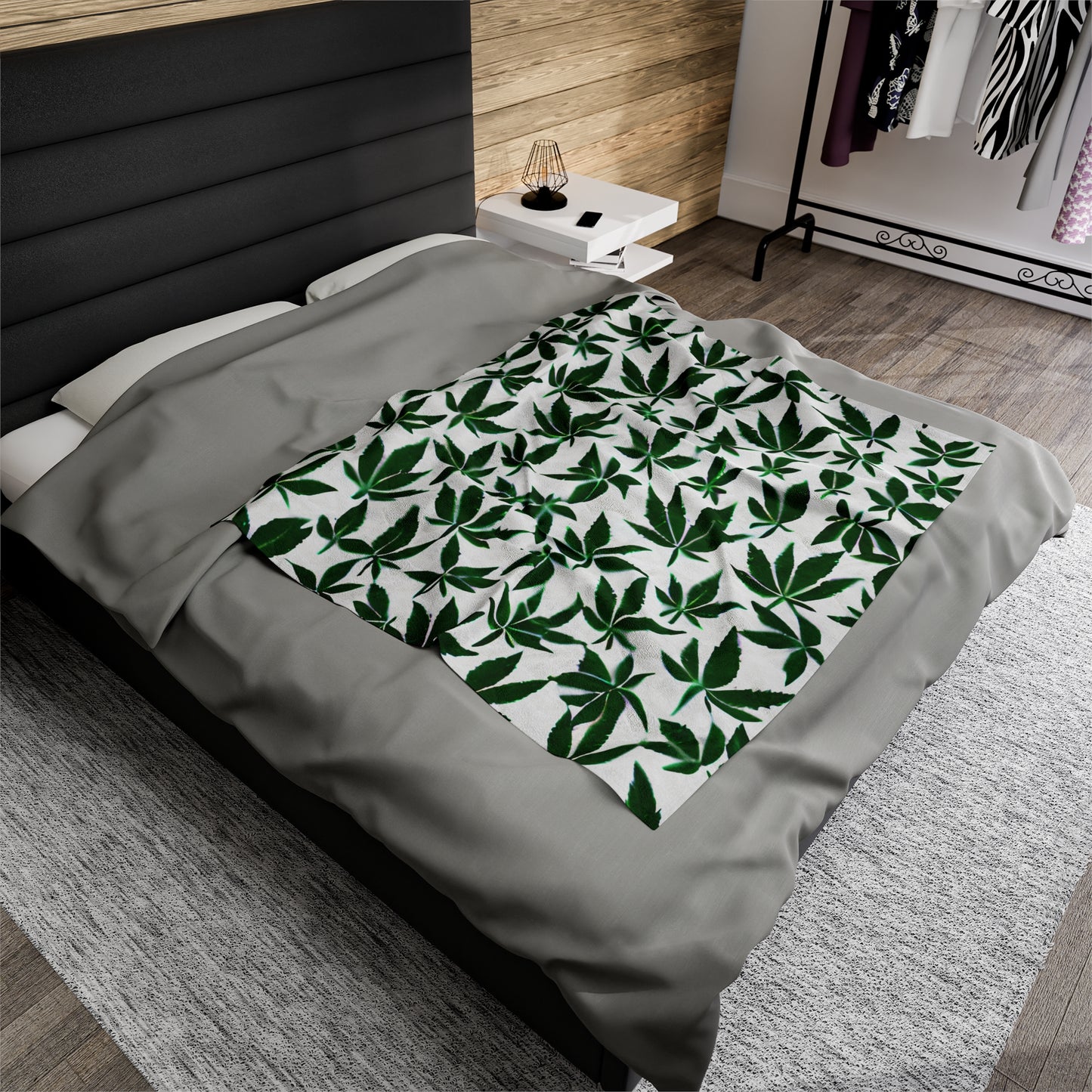 Marijuana Leaf Blanket