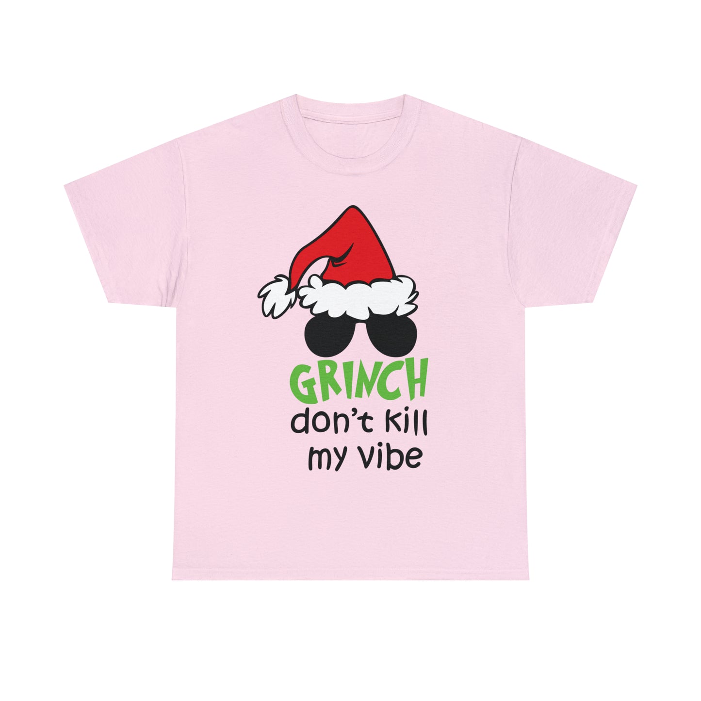 Grinch Don't Kill My Vibe Christmas Short Sleeve Tee