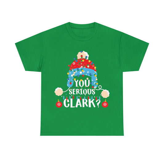 You Serious Clark? with Christmas Lights Short Sleeve Tee