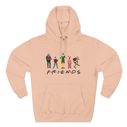 Friends Characters Christmas Pullover Hoodie