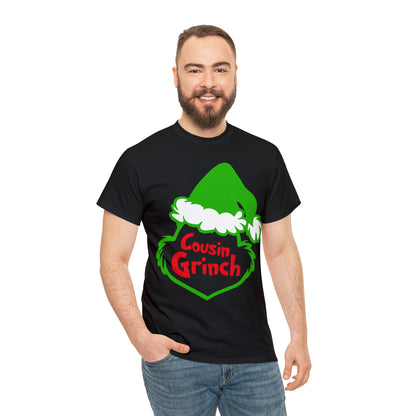 Cousin Grinch Christmas Short Sleeve Tee