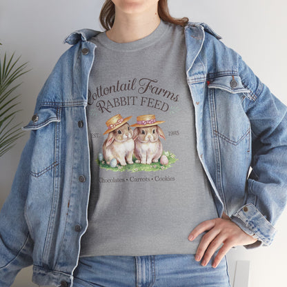 Easter Cottontail Farms Rabbit Feed Short Sleeve Tshirt