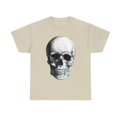 Large Skull Halloween Short Sleeve Tee