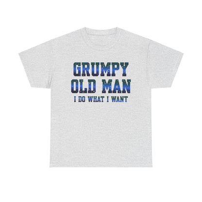 Grumpy Old Man I Do What I Want Short Sleeve Tee