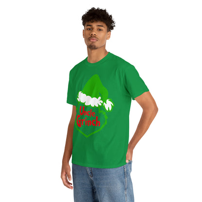 Uncle Grinch Christmas Short Sleeve Tee