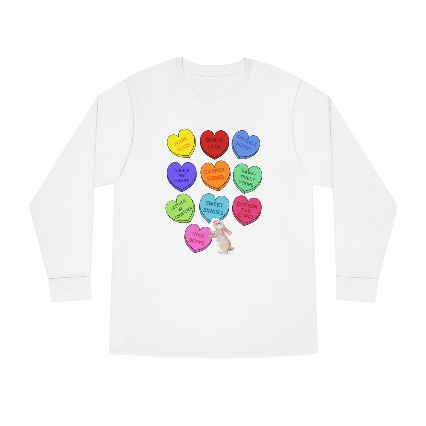 Bunny Sweethearts Valentine Long Sleeve T-shirt