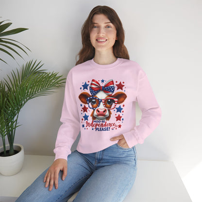 Moo-re Independence Please Sweatshirt