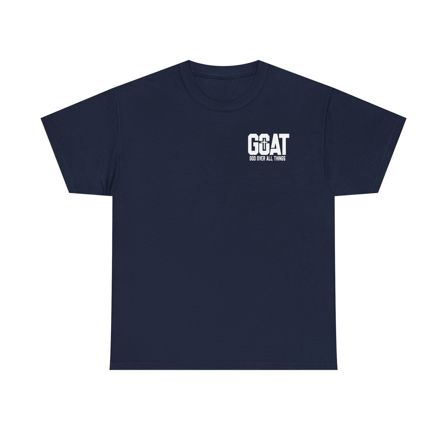 GOAT God Over All Things Short Sleeve Tshirt