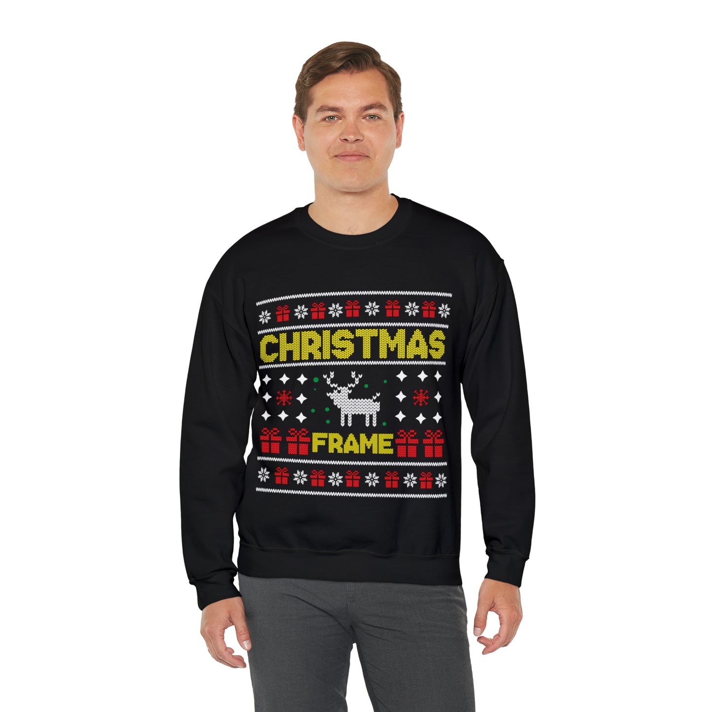 Christmas Frame Ugly Sweater Sweatshirt