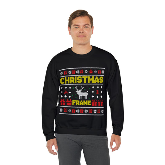 Christmas Frame Ugly Sweater Sweatshirt