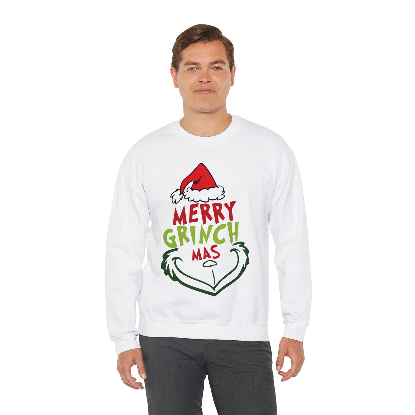 Merry Grinchmas Design 2 Christmas Sweatshirt