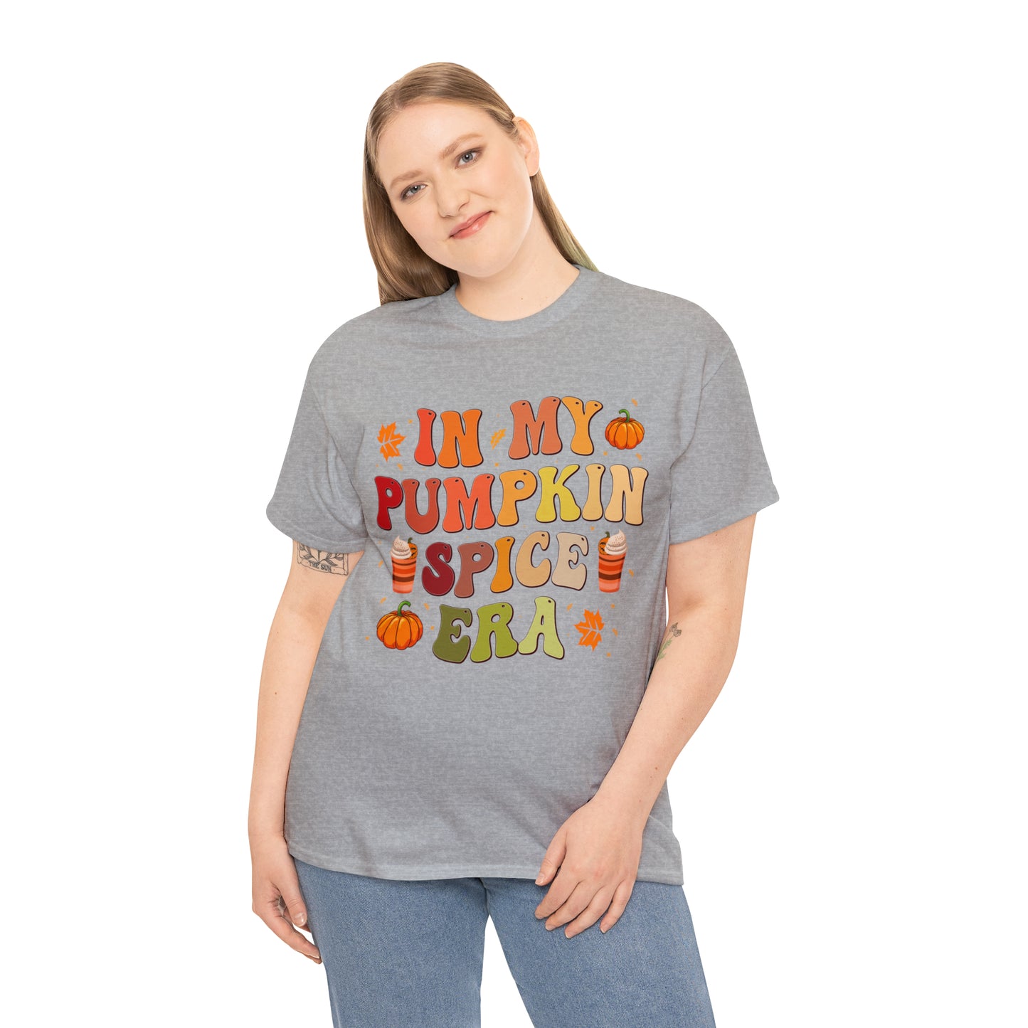 In My Pumpkin Spice Era Fall Halloween Short Sleeve Tee