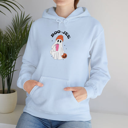 Boo Jee Ghost Halloween Pullover Hoodie