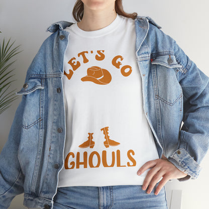 Western Let's Go Ghouls Halloween Short Sleeve Tee