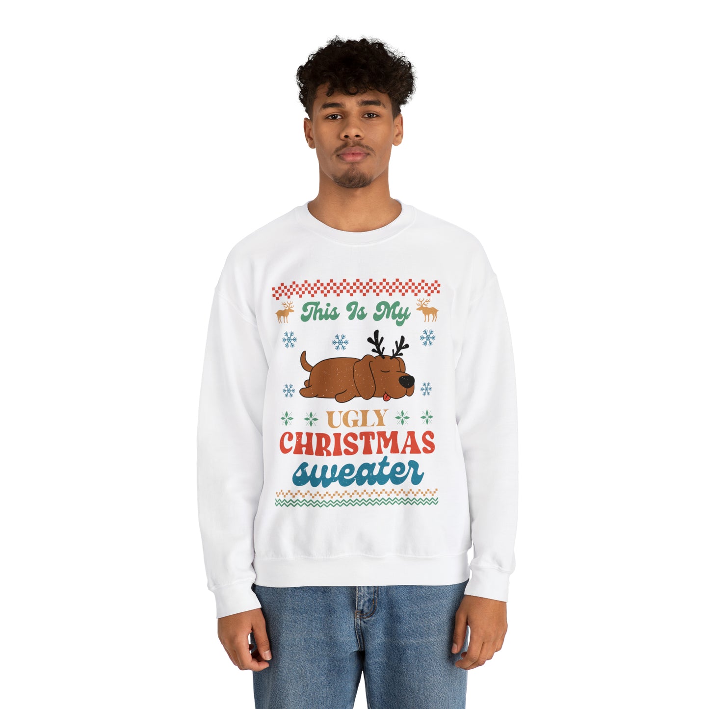 This is My Ugly Christmas Sweater Labrador Sweatshirt