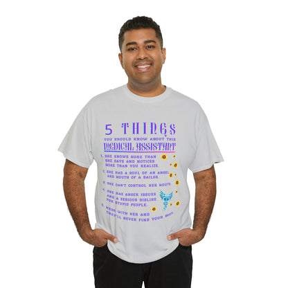 5 Things You Should Know MA Design 2 Short Sleeve Tee