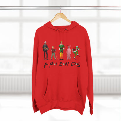 Friends Characters Christmas Pullover Hoodie