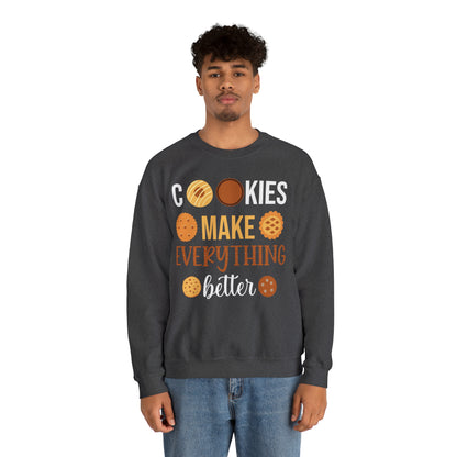 Cookies Make Everything Better Christmas Sweatshirt