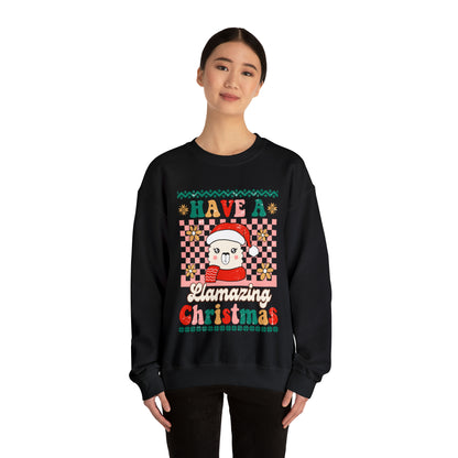 Have a Llamazing Christmas Ugly Sweater Sweatshirt