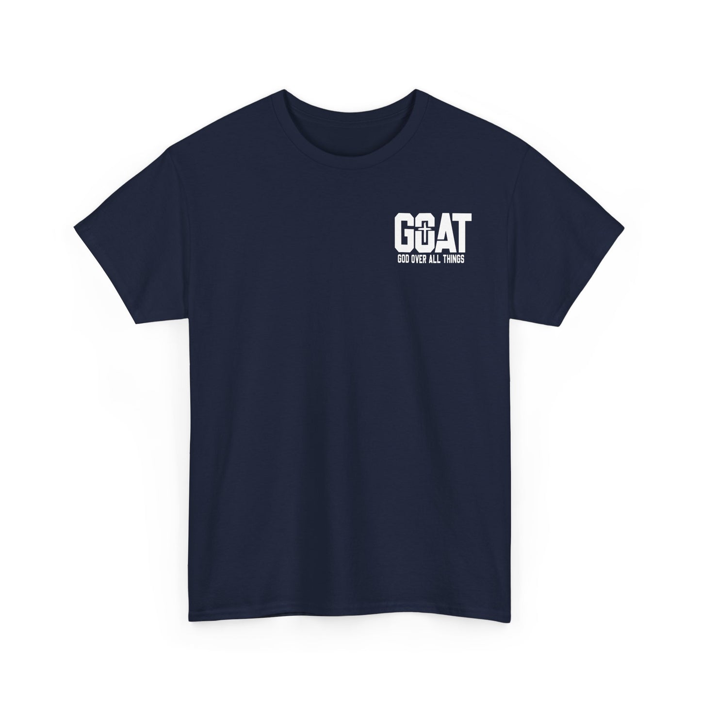 GOAT God Over All Things Short Sleeve Tshirt