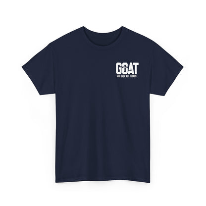 GOAT God Over All Things Short Sleeve Tshirt