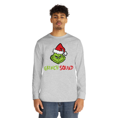 Grinch Squad Christmas Long Sleeve T-Shirt