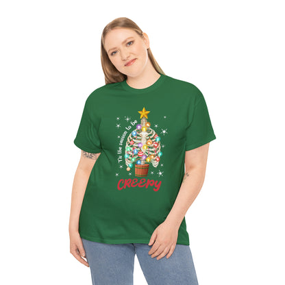 Tis The Season to be Creepy Christmas Short Sleeve Tee