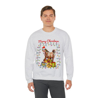 Merry Christmas Horse Christmas Sweatshirt