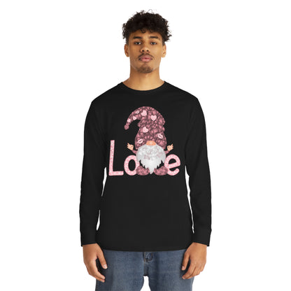 Love Gnome Valentine Long Sleeve T-shirt