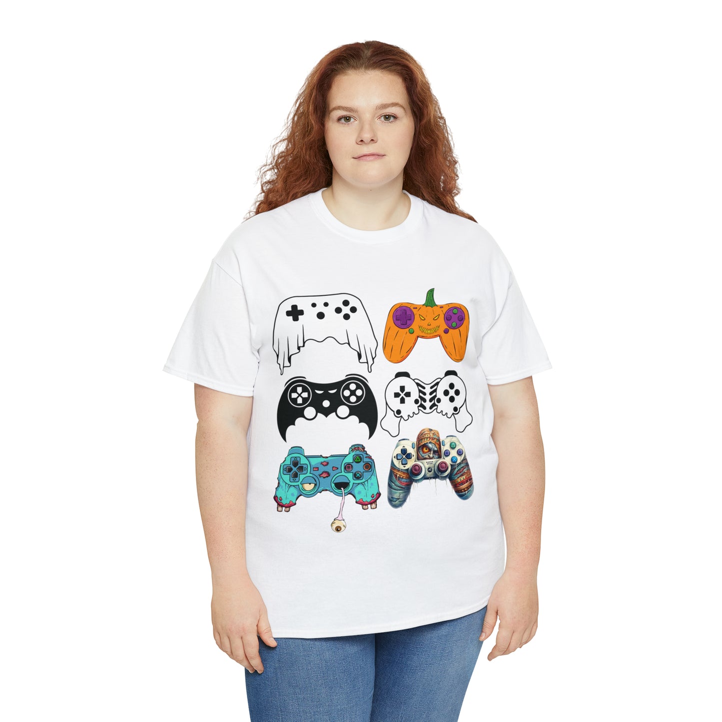 Game Controller Halloween Short Sleeve Tee