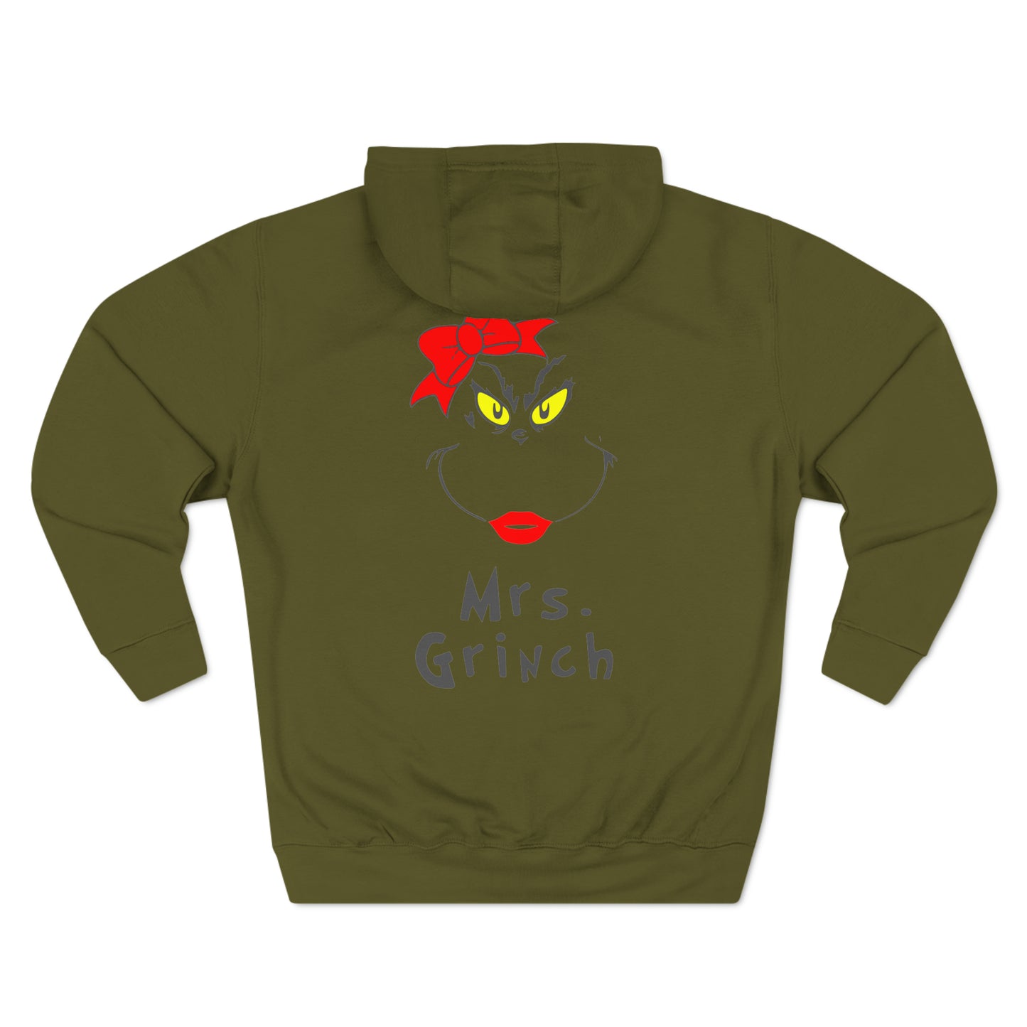 Mrs Grinch Christmas Pullover Hoodie