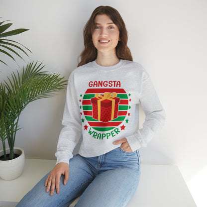 Gangsta Wrapper Christmas Sweatshirt