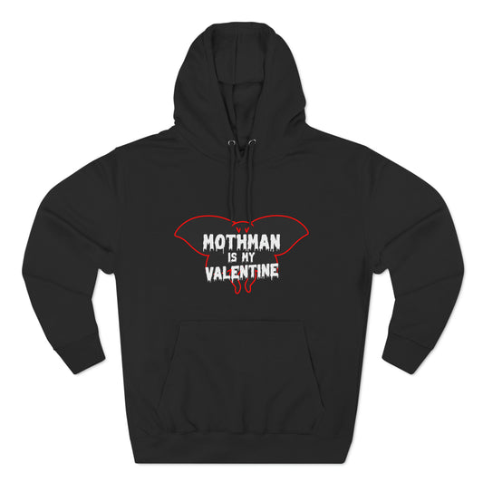 Mothman is My Valentine Pullover Hoodie