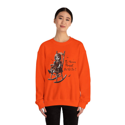 Horrors Persist But So Do I Annabelle Doll Sweatshirt