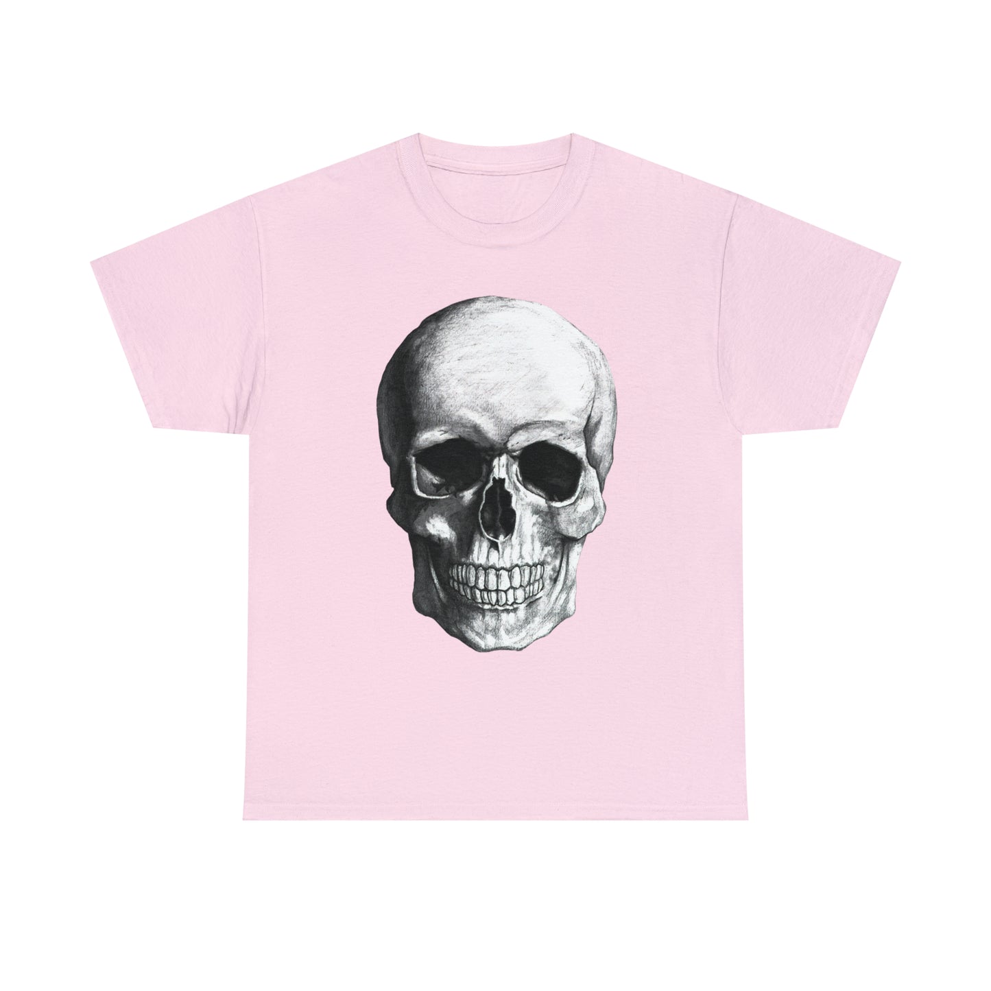 Large Skull Halloween Short Sleeve Tee