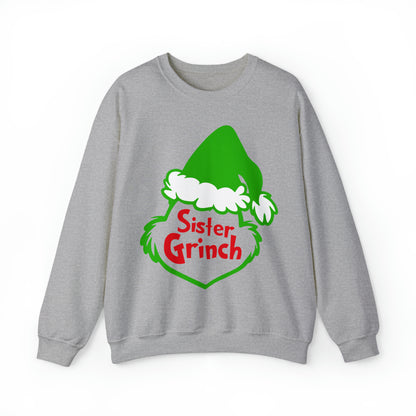 Sister Grinch Christmas Sweatshirt