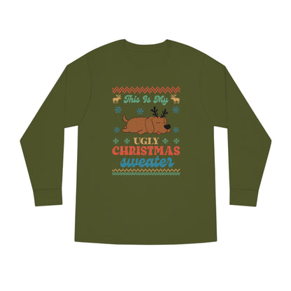 Labrador This is My Ugly Christmas Sweater Long Sleeve Tee