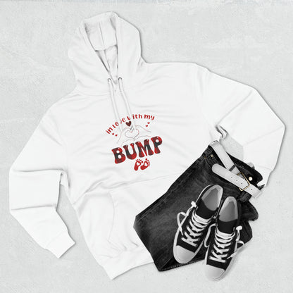 In Love With My Bump Valentine Pullover Hoodie