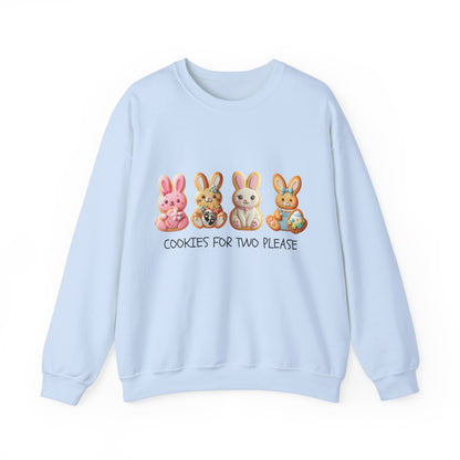 Easter Cookies For Two Pregnancy Sweatshirt