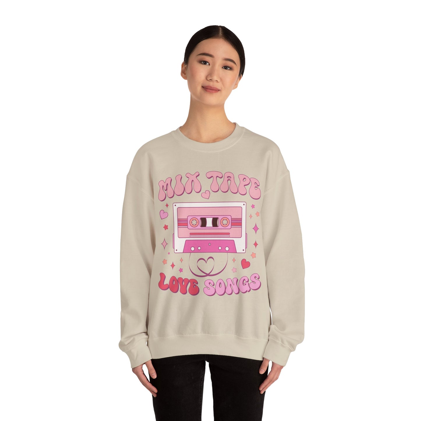 Mix Tape Love Songs Valentine Sweatshirt