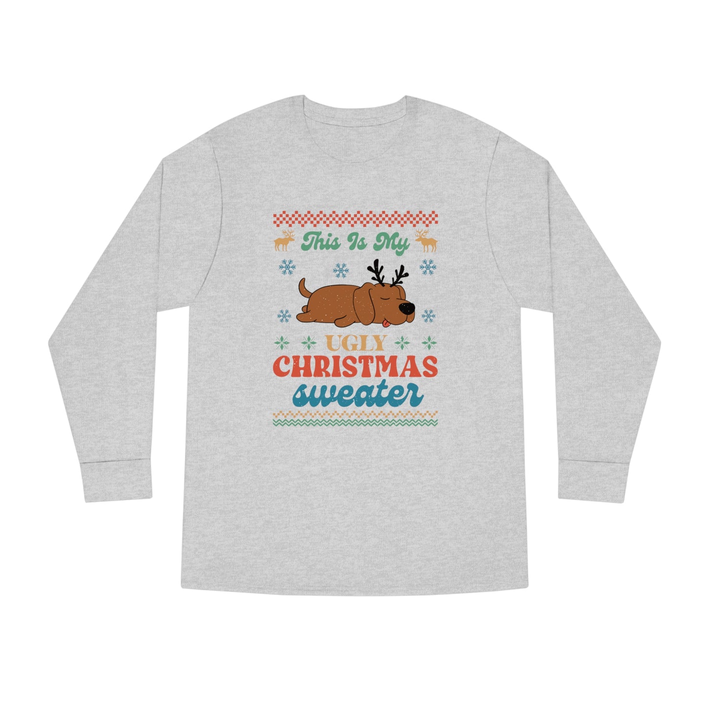 Labrador This is My Ugly Christmas Sweater Long Sleeve Tee